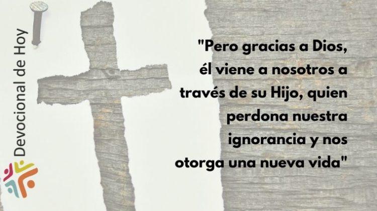 "Pero gracias a Dios, él viene a nosotros a través de su Hijo, quien perdona nuestra ignorancia y nos otorga una nueva vida" - Devocional de Cristo Para Todas Las Naciones CPTLN Chile - 03/02/2020
